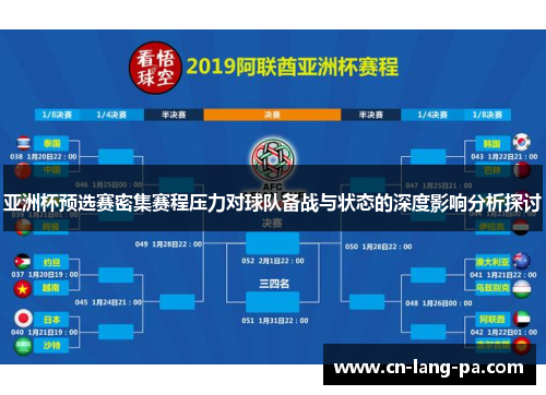 亚洲杯预选赛密集赛程压力对球队备战与状态的深度影响分析探讨
